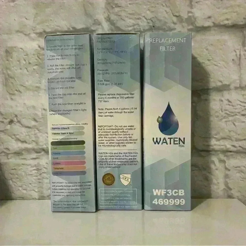 Waten H2O Replacement Filter WF3CB 469999 for Frigidaire Kenmore
